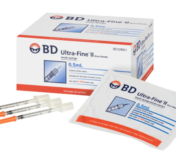 BD Ultrafine II Insulin Syringes